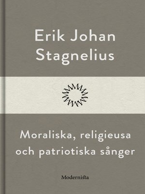 cover image of Moraliska, religieusa och patriotiska sånger